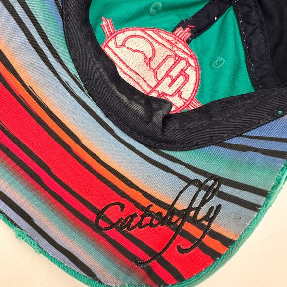 Catchfly Southwestern Cactus Distressed Baseball Hat - Picture 4 of 9